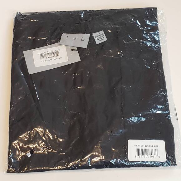 TJD The Jetset Diaries Kaftan Kimono in Black One Size Fits Most - Picture 1 of 8